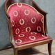 Fauteuil gondole époque Empire en acajou époque XIXeme