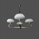 Chandelier art deco vintage french drawing 1940s