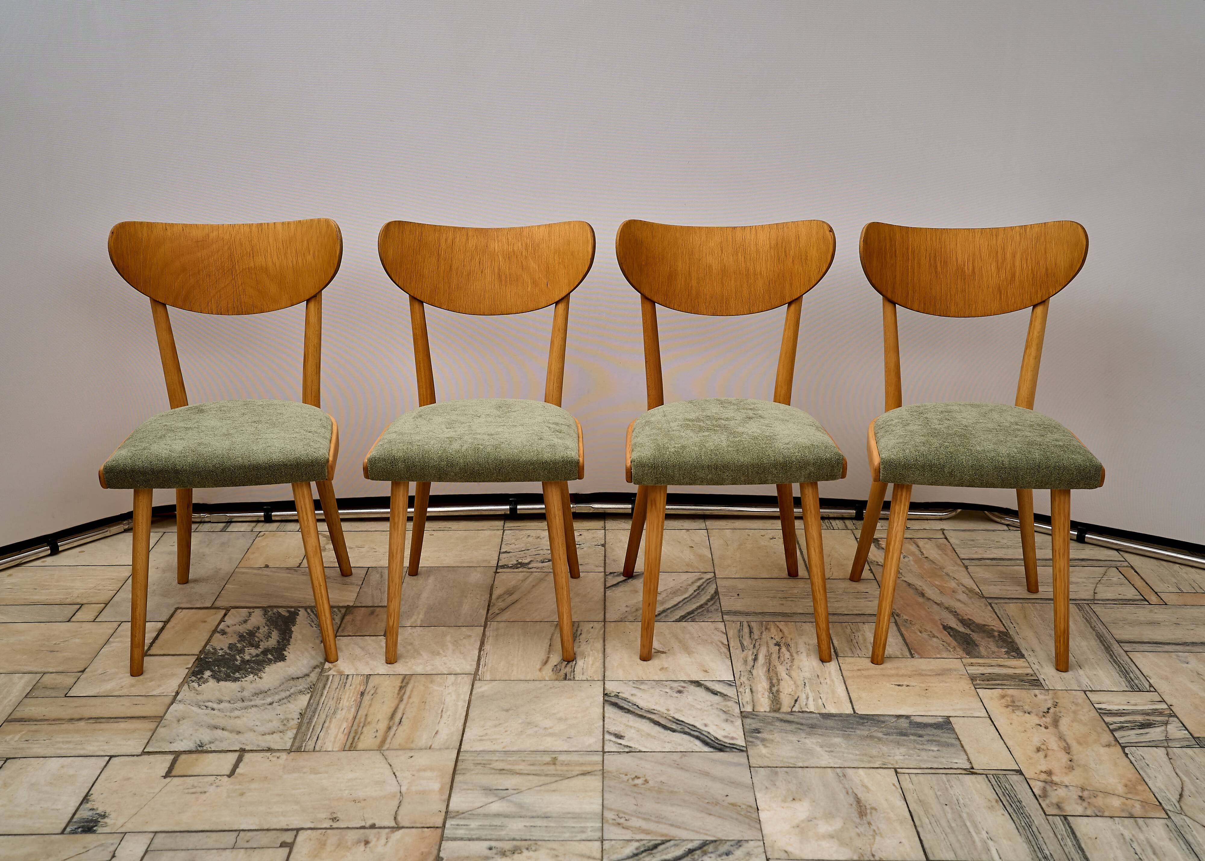 Mid-Century dining chairs by UP-Zavody - Set of 4