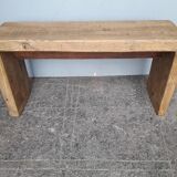 Former vintage bench period 1960 solid wood