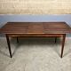 Mid-century rosewood extendable dining table
