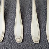 Ménagère métal argenté, 38 pièces Orfèvre Apollo, Art Déco, années 20/30