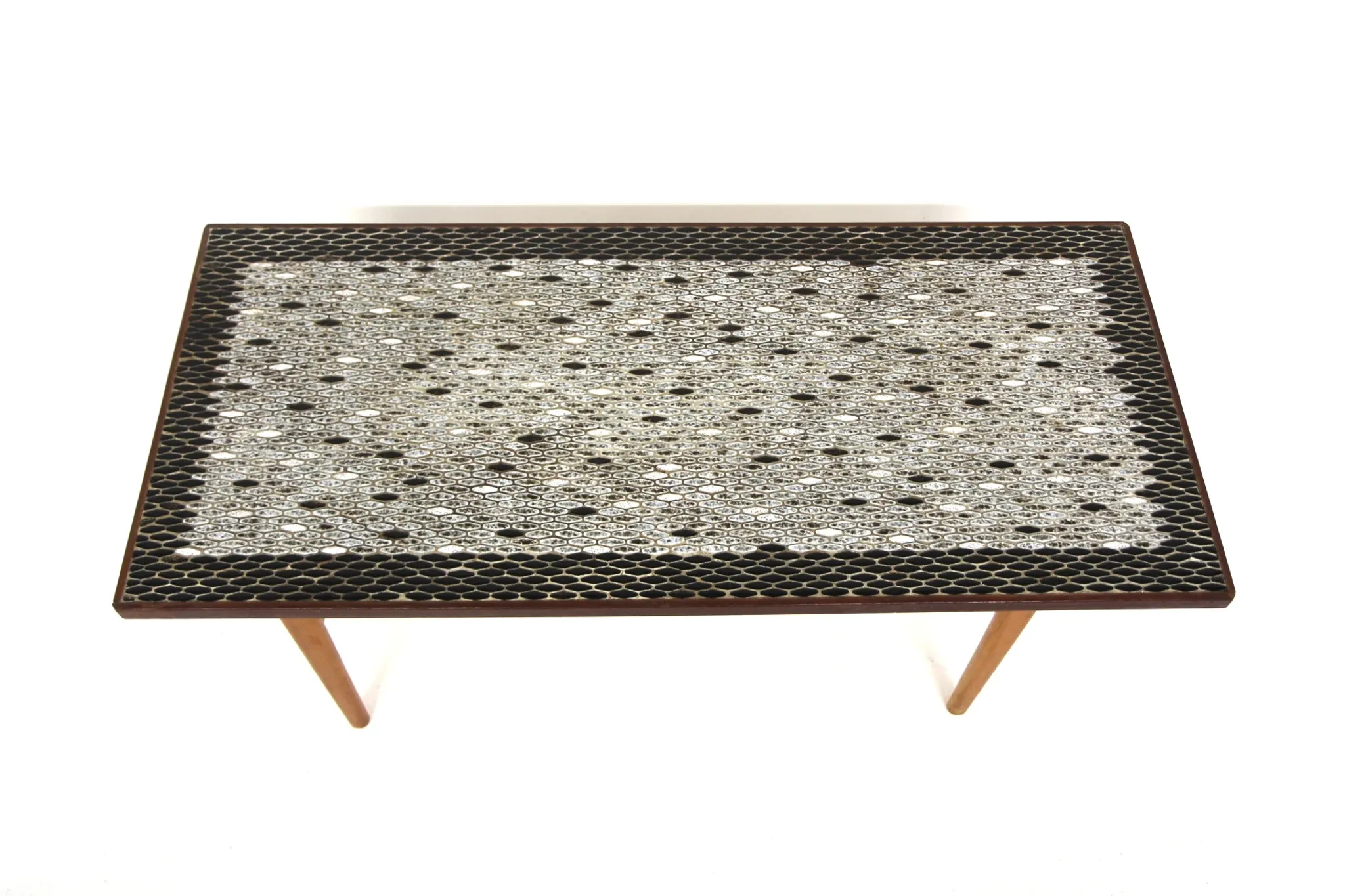 Scandinavian ceramic coffee table, Sweden, 1950