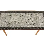 Scandinavian ceramic coffee table, Sweden, 1950