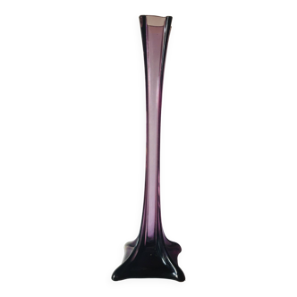 XXL glass vase, 70s