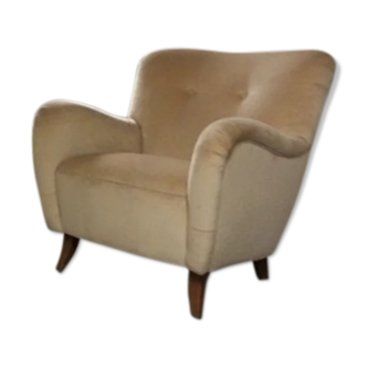 1/2 Armchair club Teddy organic 50s 60s