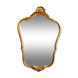 Miroir style louis XV doré