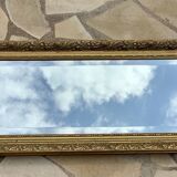 Napoleon III bevelled ice mirror 132x42cm