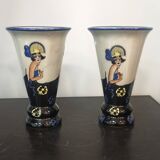 Art deco vases