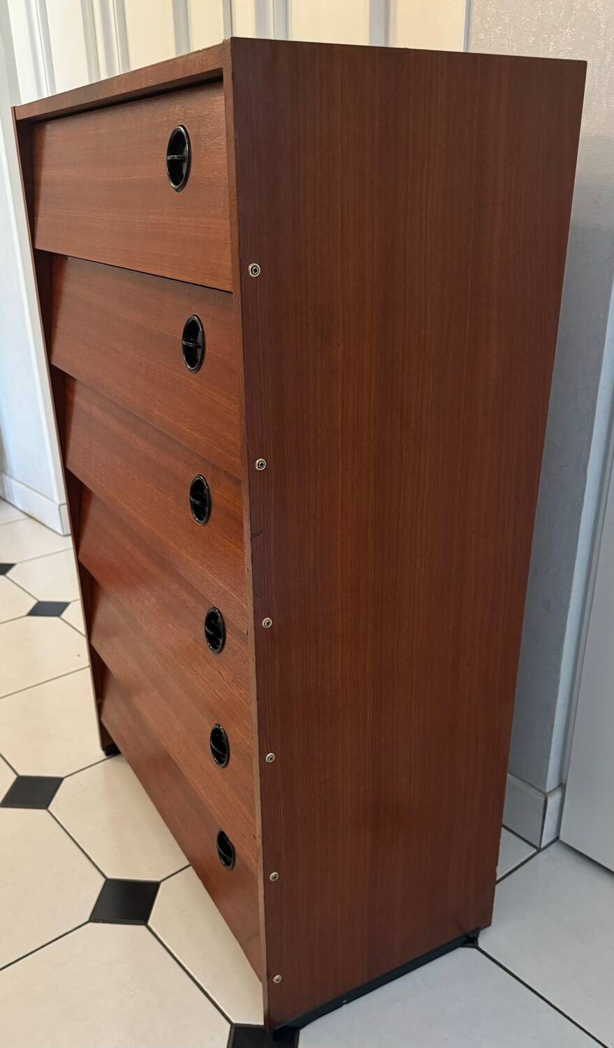 Vintage 60s shoe cabinet