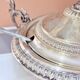 Antique Silver Cup, Swedish Nickel Silver Sugar Sprinkler with Spoon Östberg