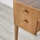 Bureau/console Gordon Russell en noyer et hêtre du milieu du siècle. Modèle vintage