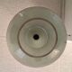 Striated glass suspension, modernist, from the 50s