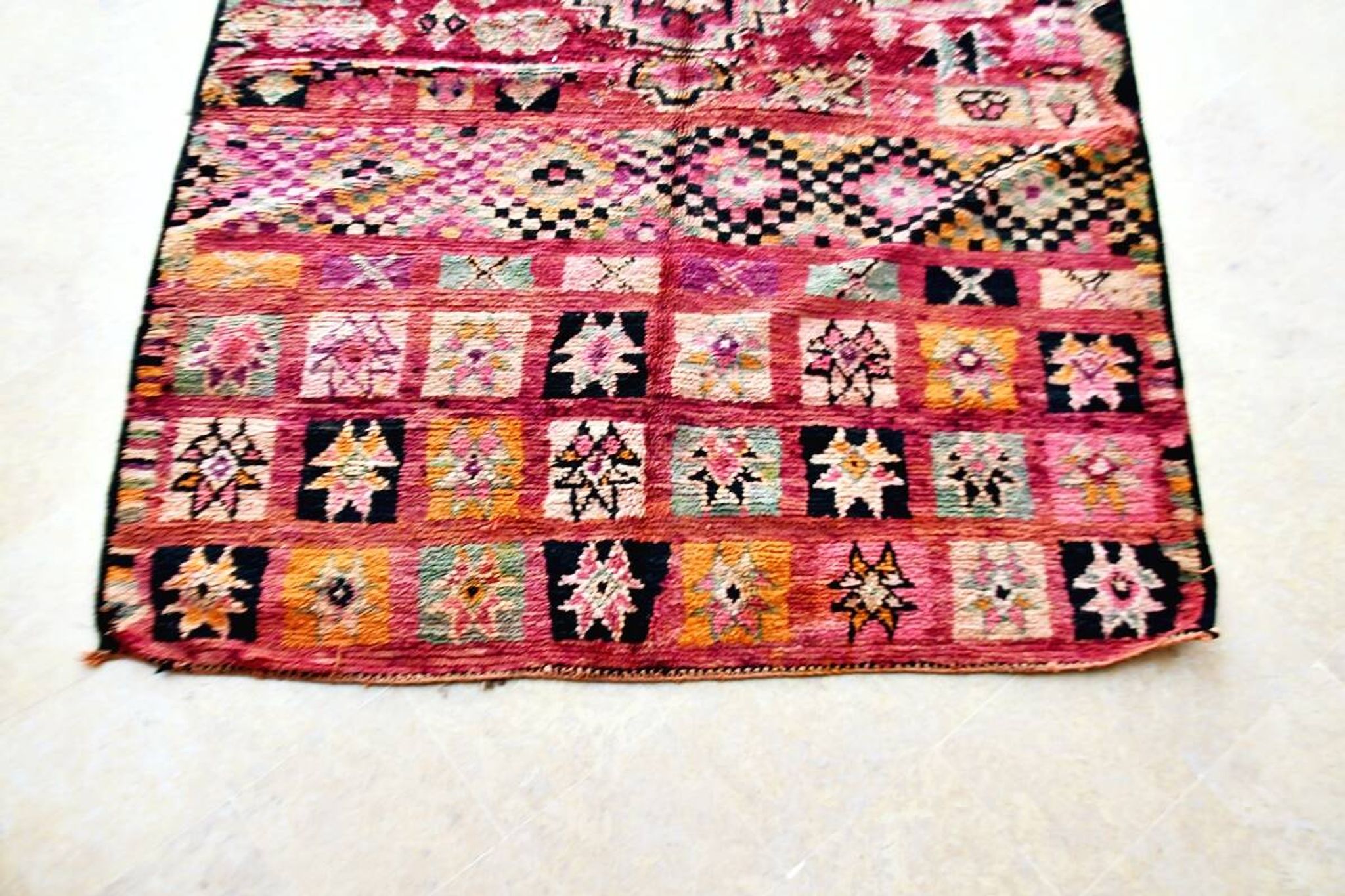 Tapis berbère Boujaad vintage