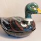 Ceramic duck emptier by Michel Caugant