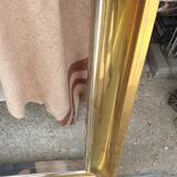 Brass frame fireplace