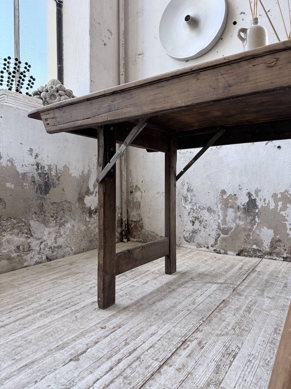 1950 XL folding farmhouse table in pine