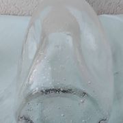 Bubble glass carafe