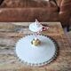 Vintage opaline pendant light