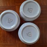 Set of 3 Saint Amand Earthenware Ramekins