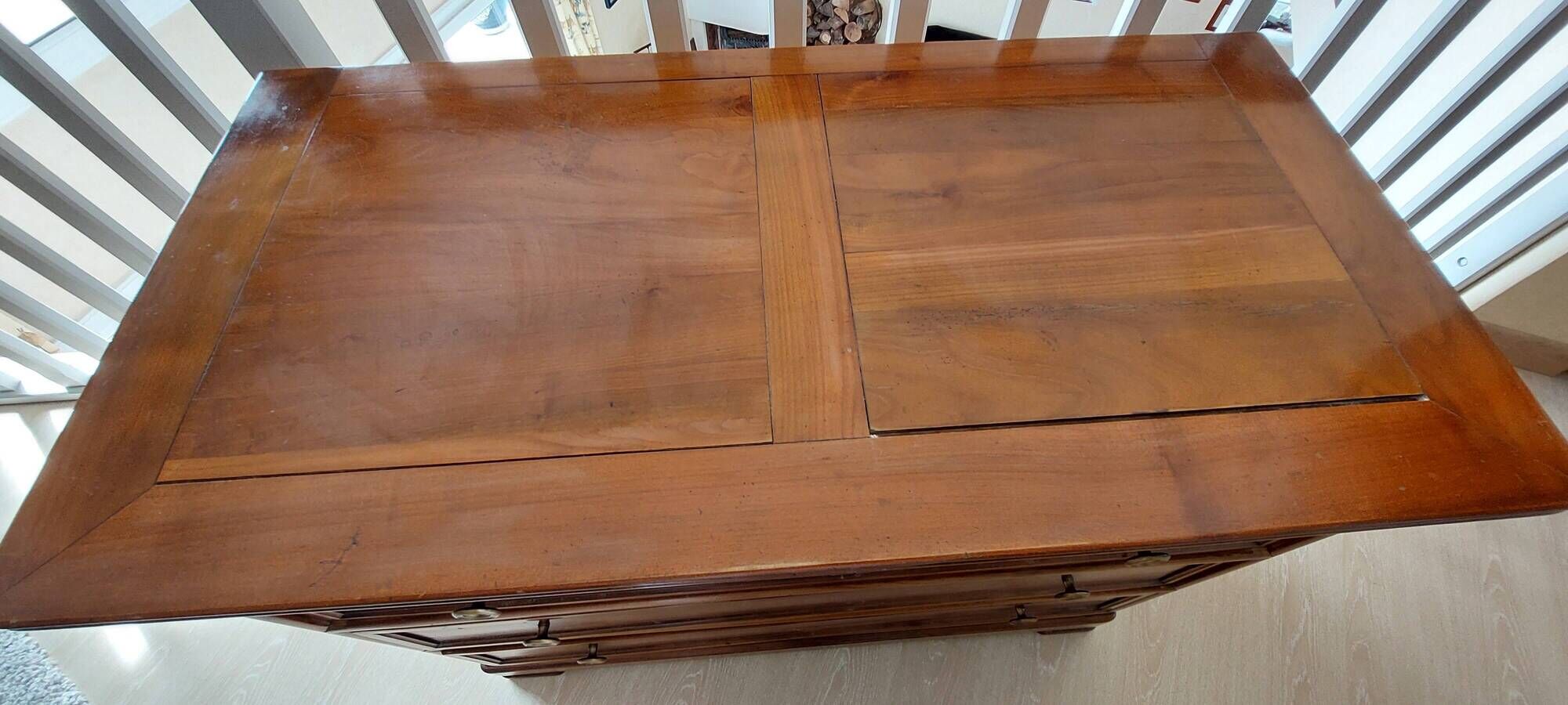 Chest of drawers by Christian Robert, stamped, George Sand model, 3 drawers.
