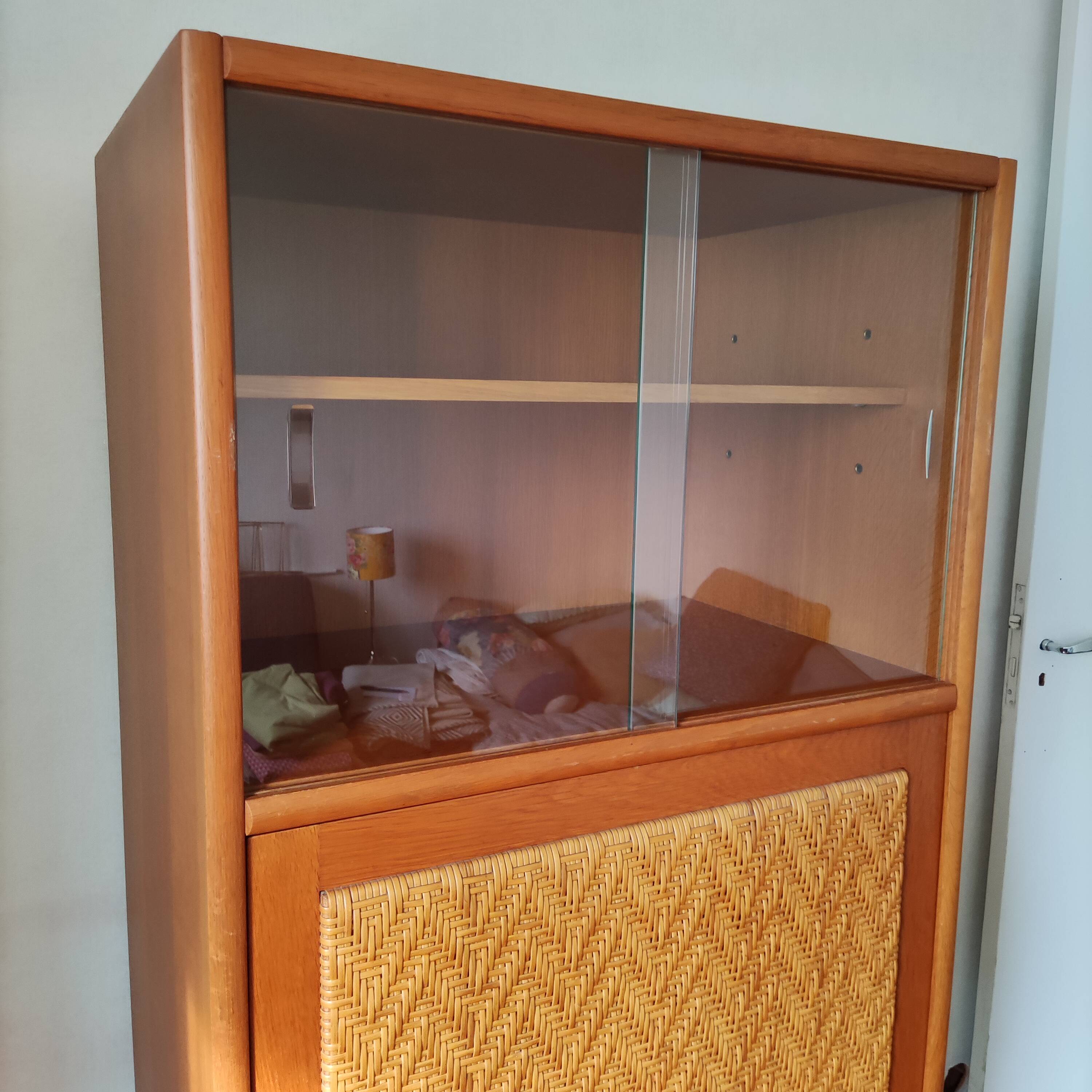 Vintage display cabinet