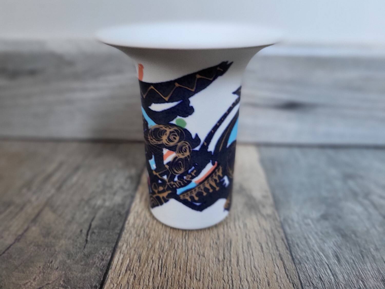 Rosenthal Gilbert Portanier Ceramic Vase / Abstract