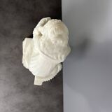 Large Romantic Alabaster Sculpture, Italy, late 19th century, Romeo and Juliet