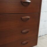 Scandinavian dresser by Kai Kristiansen vintage teak, 60