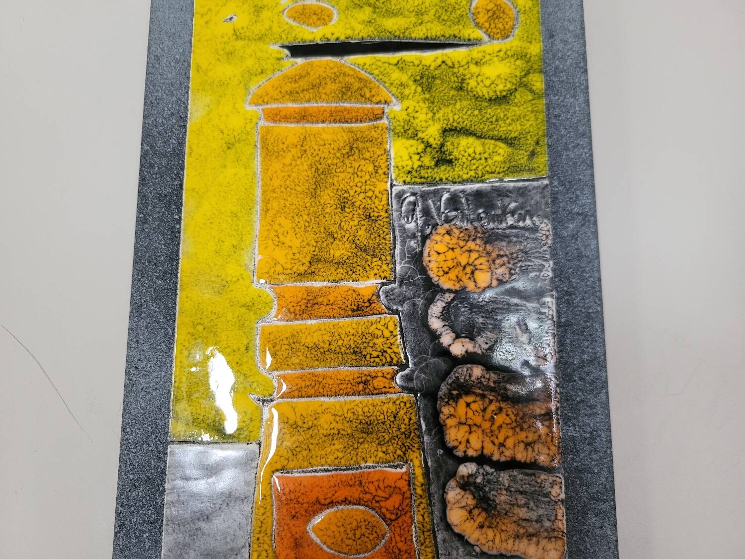 Gilbert Valentin "The Archangels" - Vallauris - Signed work of art - 427