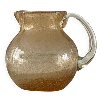 1970s bubble glass jug.