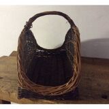 Gate logs braided Wicker