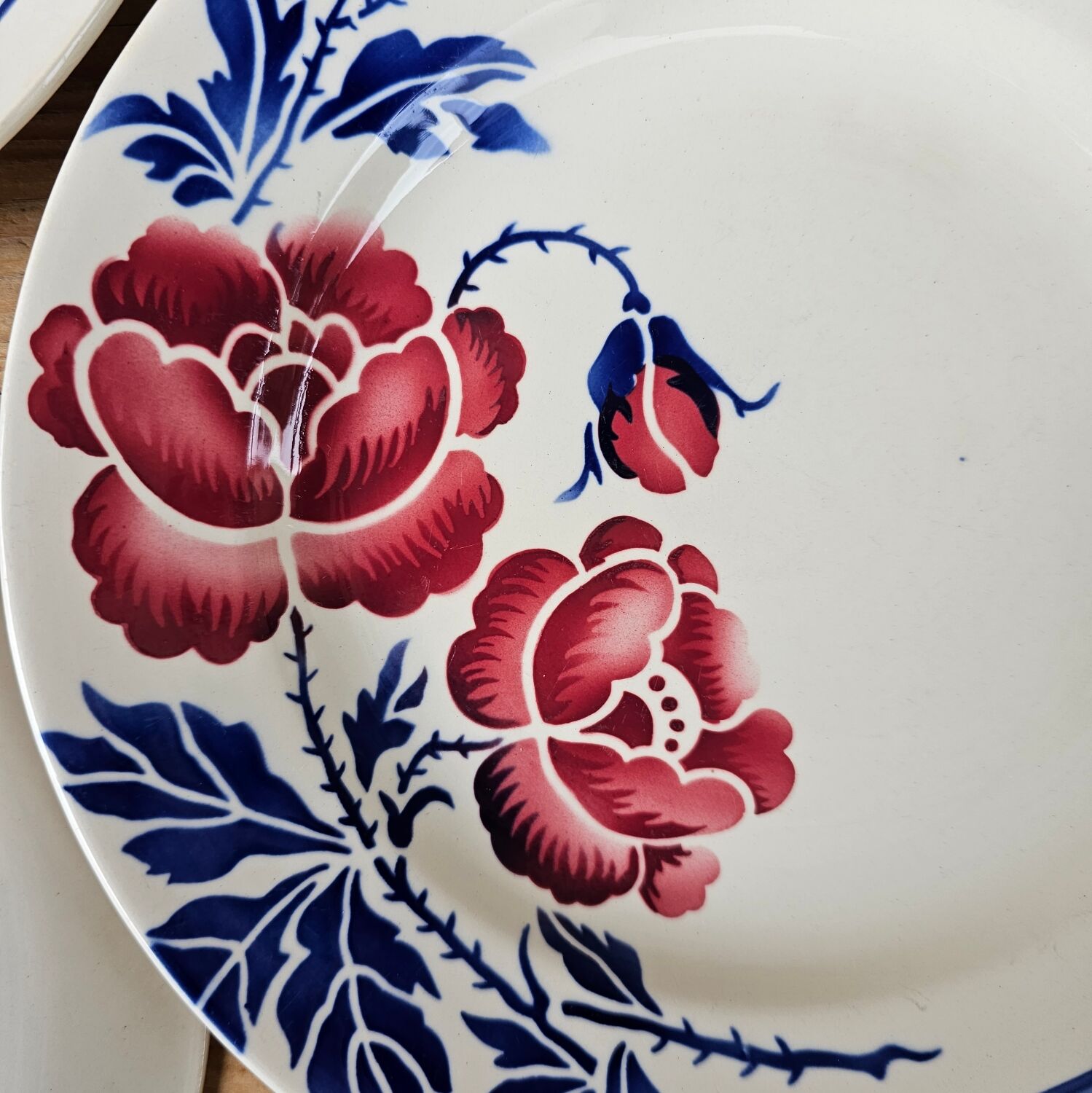 Flat plates Eugène Sarreguemines