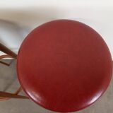 Paire de tabourets de bar vintage