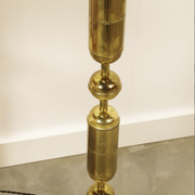 Vintage brass floor lamp | Kamenicky Senov