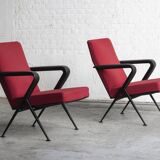 Set of 2 'Repose' easy chairs by Friso Kramer