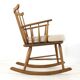 Børge Mogensen for FDB Møbler rocking chair - new upholstery