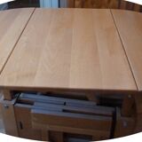 Table extensible avec ses 6 tabourets