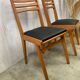 Paire de chaises 60's