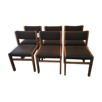 6 Baumann chairs