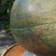 World map, vintage globe