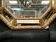 Mirror has wooden closed and gilded stucco  Napoleon III 19th century