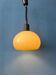 Vintage beige mushroom acrylic glass pendant lamp