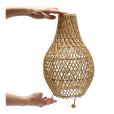 Rattan Table Lamps - Natural