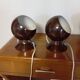 Lampes boule orientables vintage des années 70