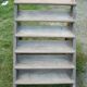 Staircase access scenic / shelf on roullettes