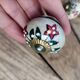 Retro door knobs in genuine sandstone