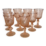 9 verres à pied Rosaline Arcoroc Luminarc