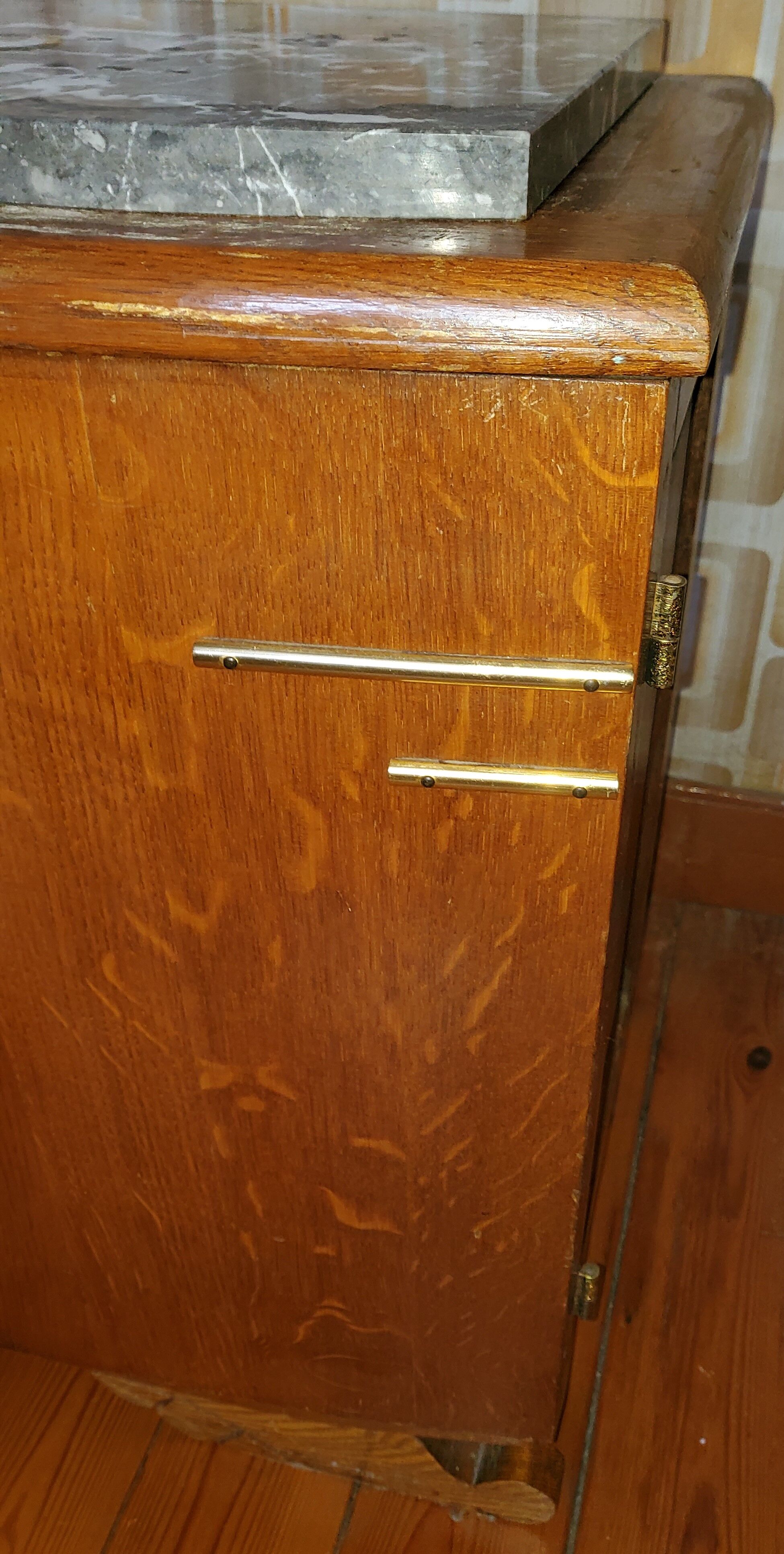 Vintage chestnut wardrobe