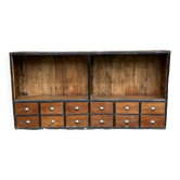 Store furniture, unique piece, for presentation of collections or transformed into a TV cabinet